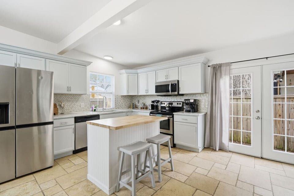 Cook with ease in our fully equipped kitchen