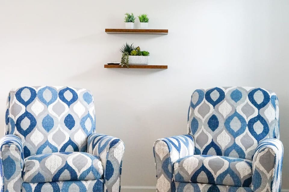 Comfortable seating for family and friends