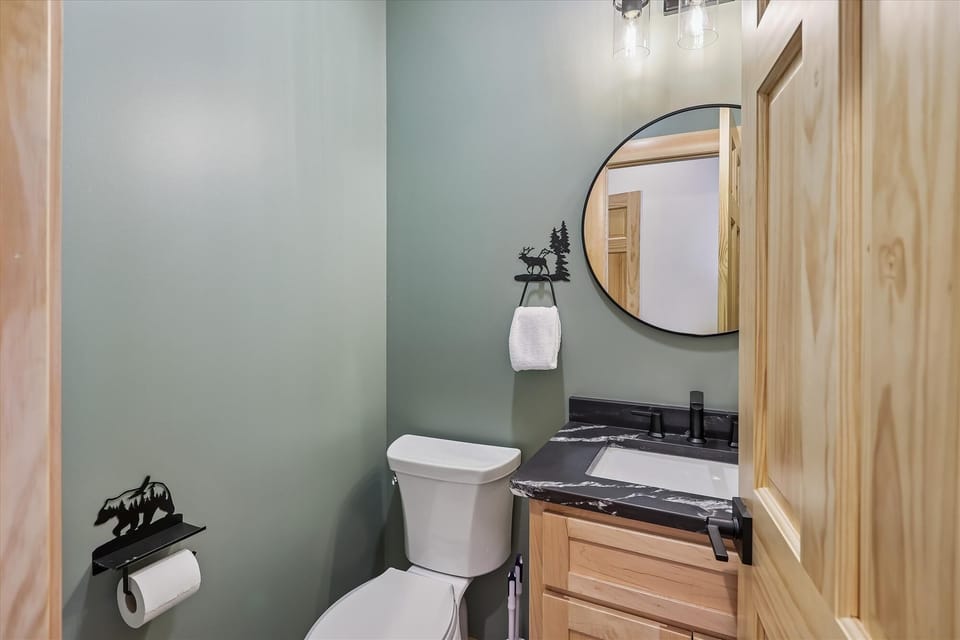 1/2 bath main level