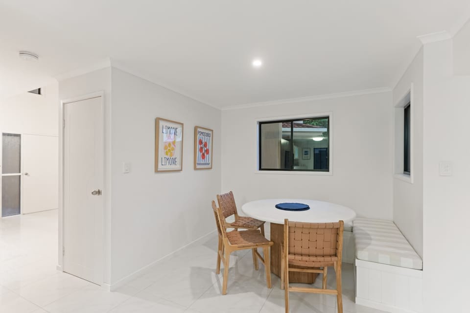 Spacious dining area for shared meals