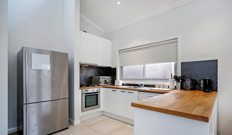 Clean and functional kitchen area