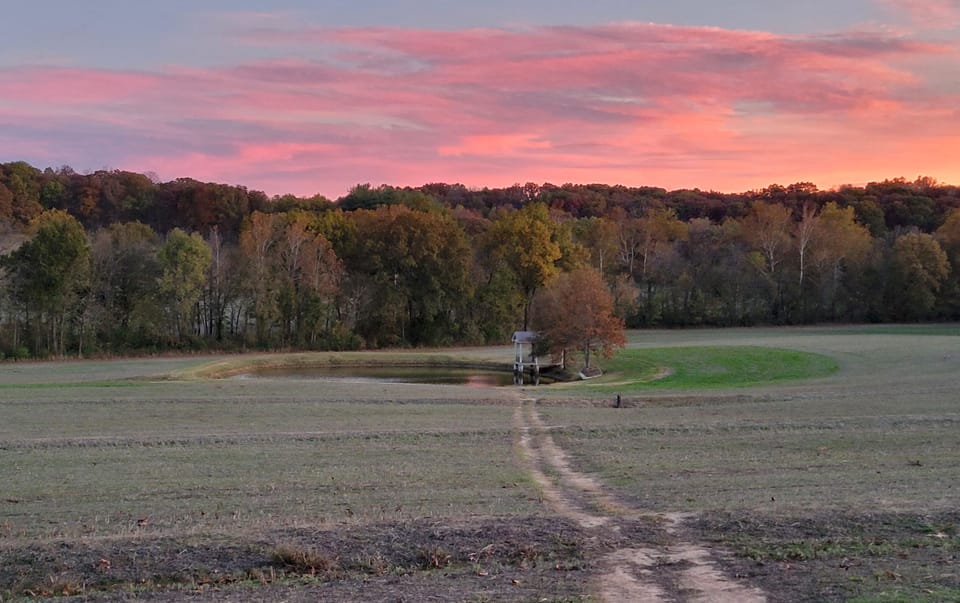 You may see beautiful skyscapes similar to this over the course of your stay.