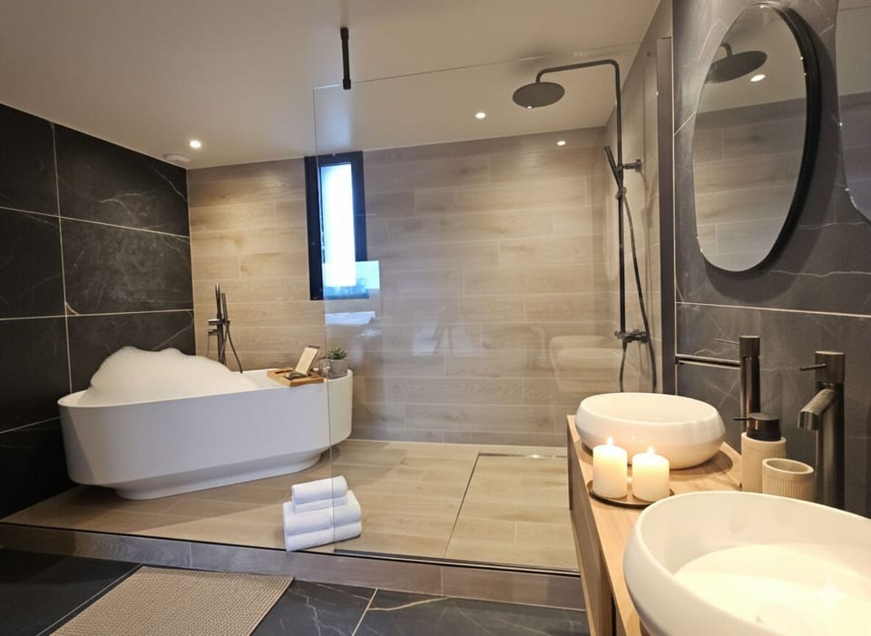 Premium Villa, Private Pool, Garden View | Bathroom