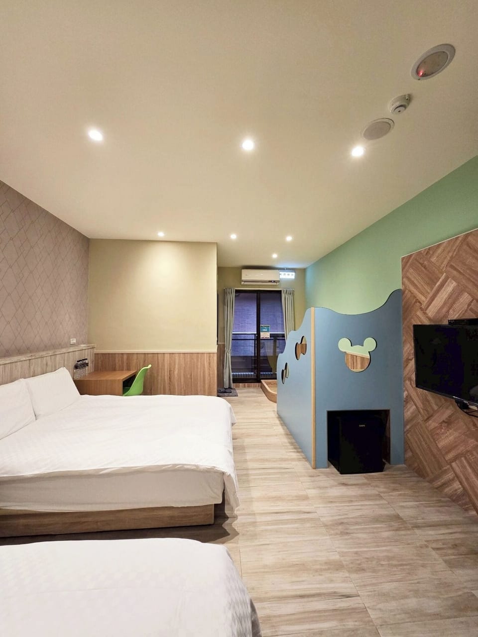 Gallery Quadruple Room, Balcony | Desk, laptop workspace, free WiFi