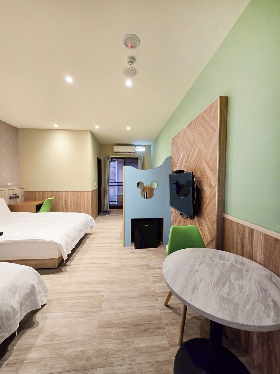 Gallery Quadruple Room, Balcony | Desk, laptop workspace, free WiFi