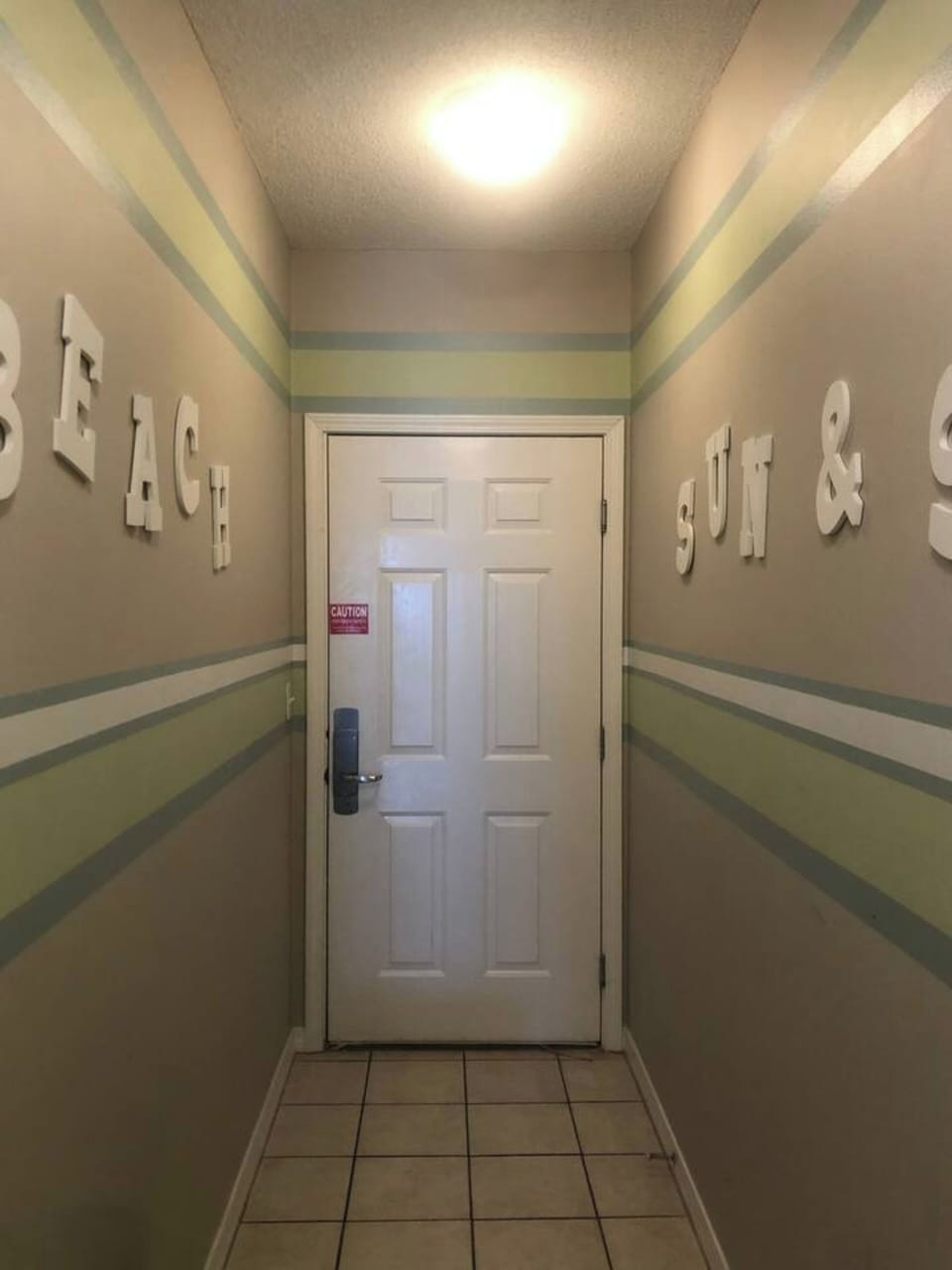 Interior entrance