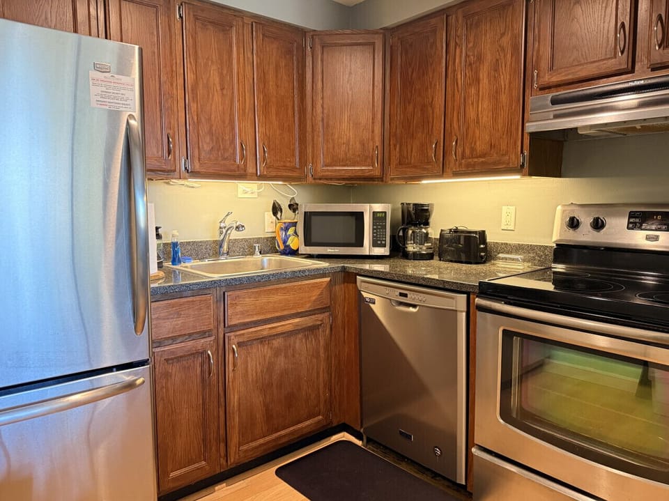 The kitchen is ready for your culinary adventures