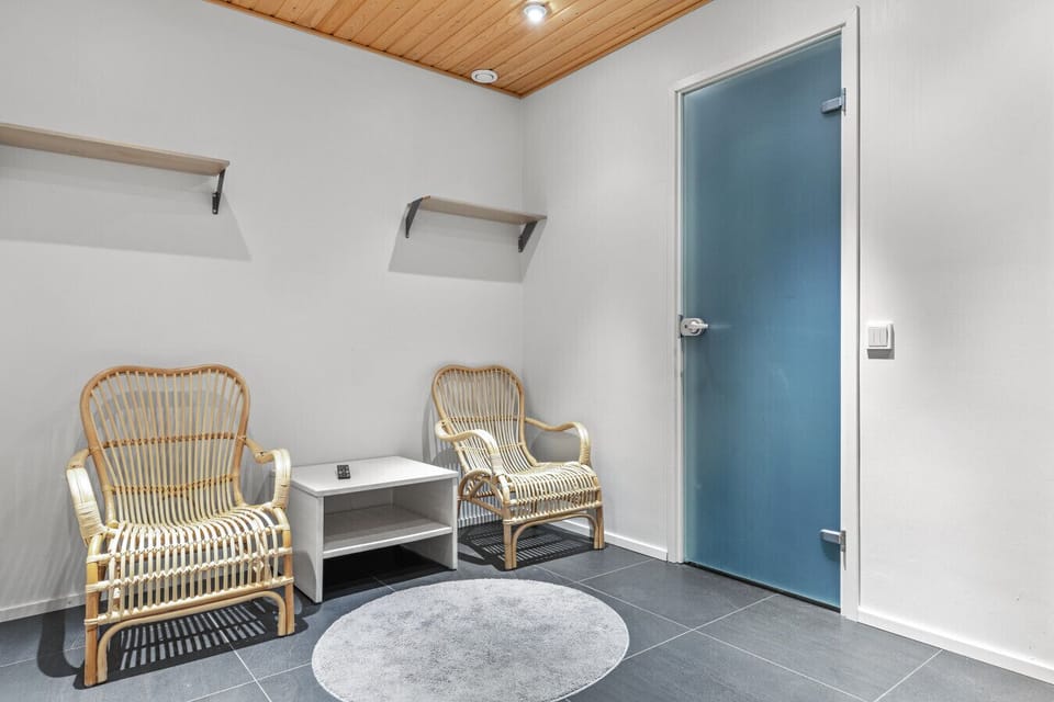 elax in stylish rattan chairs and enjoy a quiet moment of zen in your own wellness zone.
