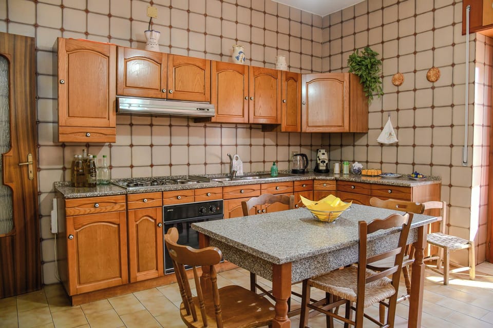 Fridge, stovetop, cookware/dishes/utensils