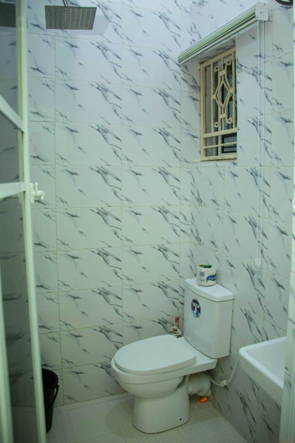 Classic Room | Bathroom | Shower, towels, soap, toilet paper