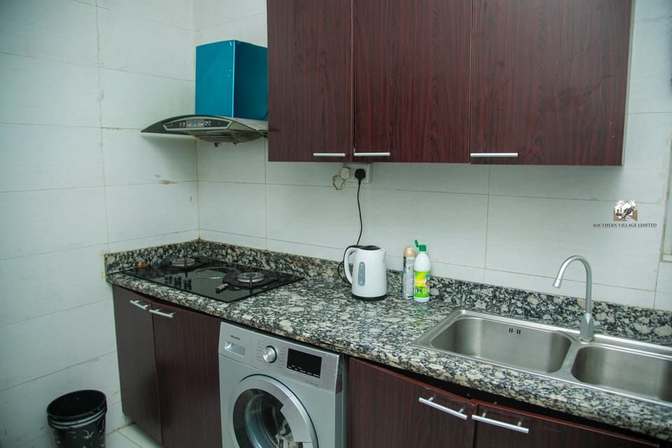 Apartment, 2 Bedrooms, City View | Private kitchen