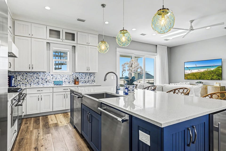 Stunning kitchen at It's a Shore Thang