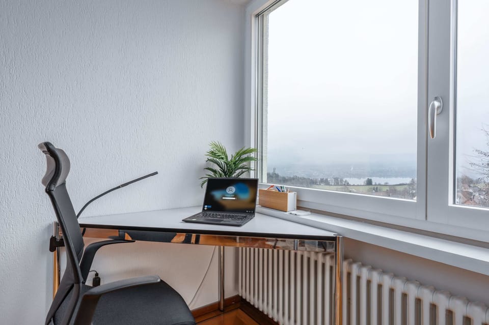 Work & relaxation corner with view