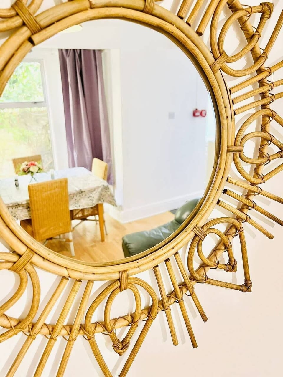 Dining room through mirror 2