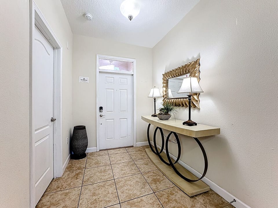 Warm and inviting entryway with thoughtful décor.