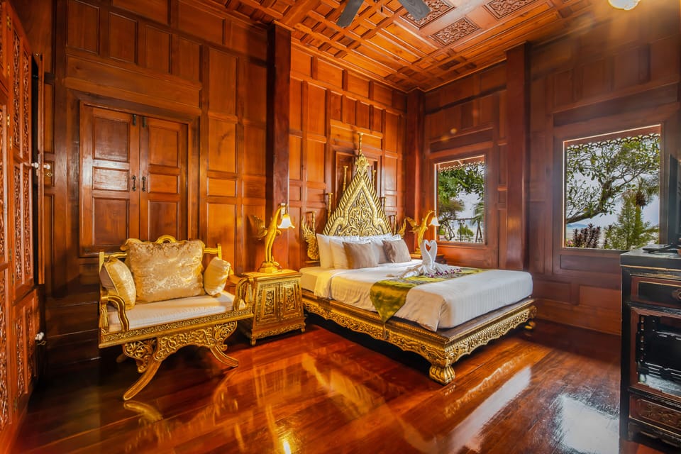 Deluxe Villa, 1 Bedroom, Sea View (Sang Pratum Villa) | Egyptian cotton sheets, premium bedding, free minibar, in-room safe