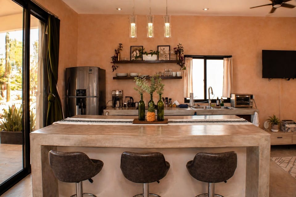 Cooking basics | Coffee maker | Complimentary coffee | Hot water kettle | Kitchen essentials | Stovetop | Air fryer oven | Wine glasses