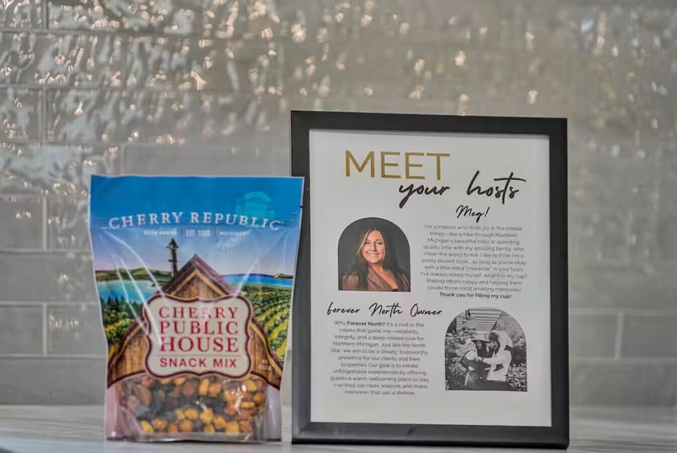 Enjoy our local complimentary gift to you.