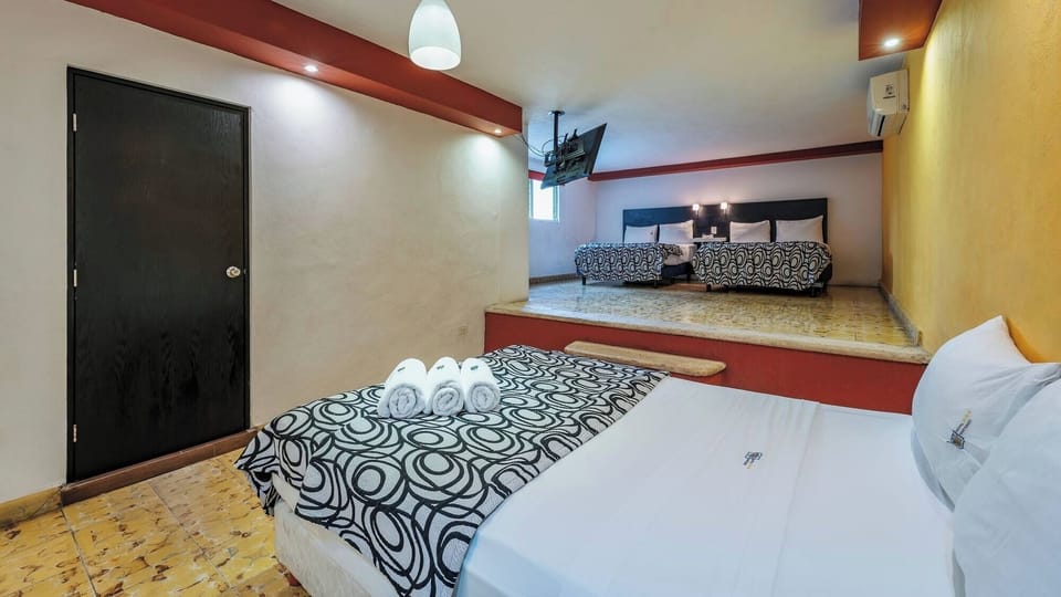 Unwind on fresh sheets after a day of exploring.