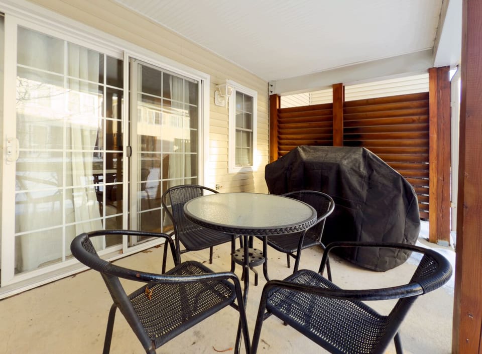 Rear Patio with Gas Grill