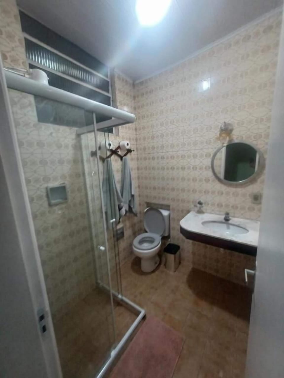 Family Twin Room, Lake View | Bathroom | Shower, towels, soap, toilet paper