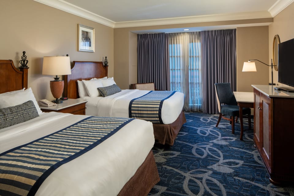 In-room safe, desk, blackout drapes, bed sheets