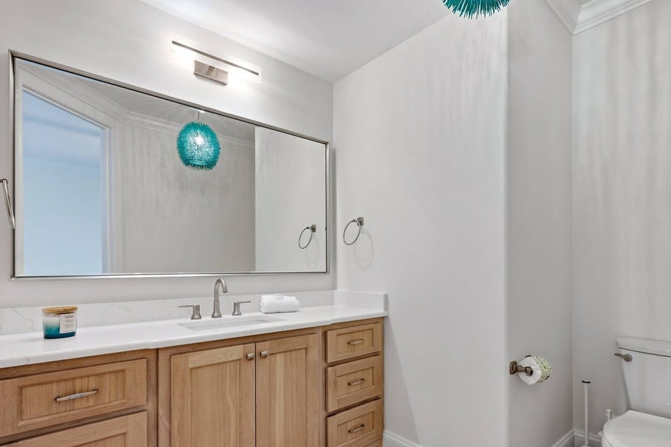 First floor half bath