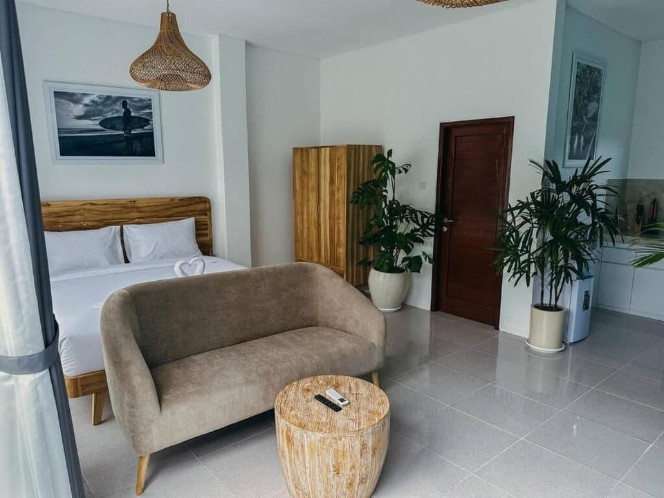 Deluxe Villa, 1 Bedroom, Pool View | In-room safe, blackout drapes, soundproofing, iron/ironing board