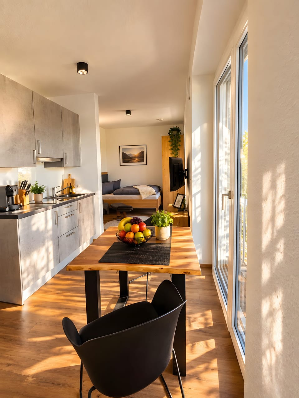 Premium Apartment Stadtblick 7 with XXL Balcony Apartment in Baden-Württemberg