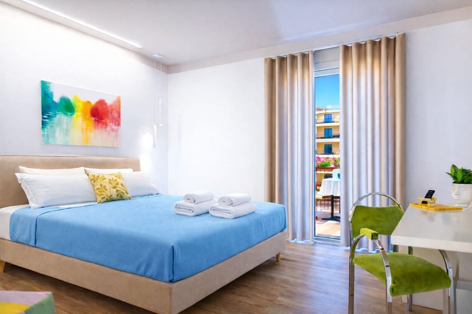 Family Suite, Private Bathroom, City View | Premium bedding, down comforters, memory foam beds, in-room safe
