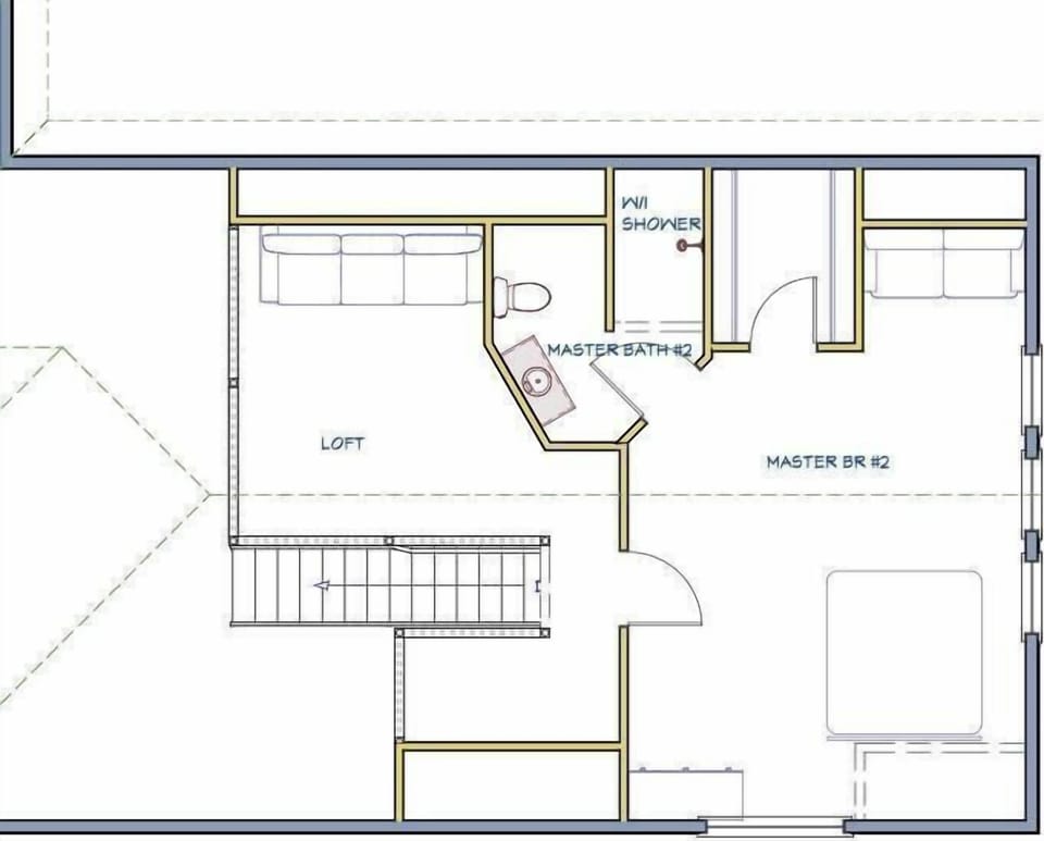 Second Floor layout