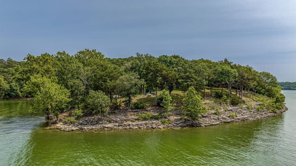 Aerial view of Island