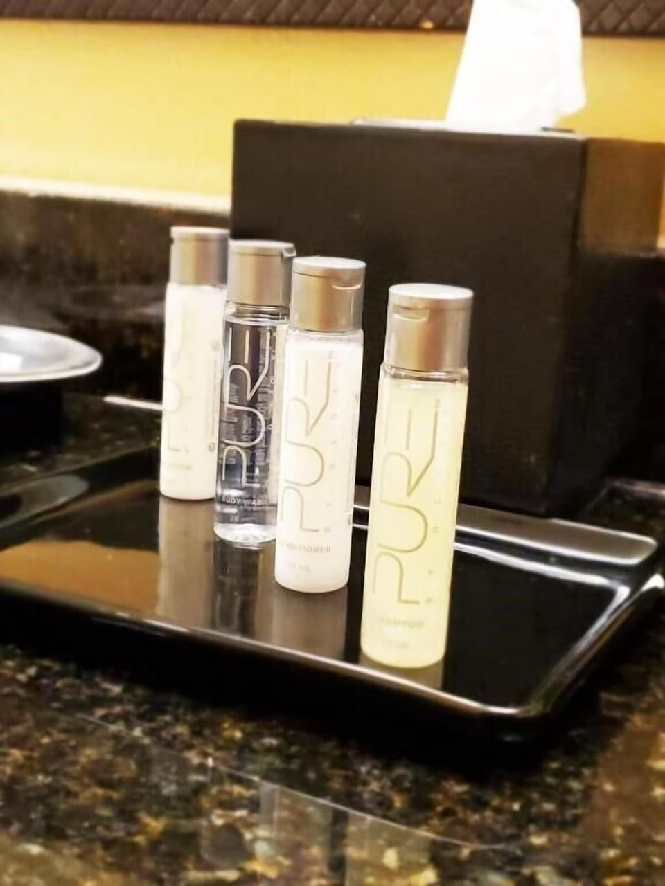 Enjoy premium bath essentials thoughtfully provided for your stay.