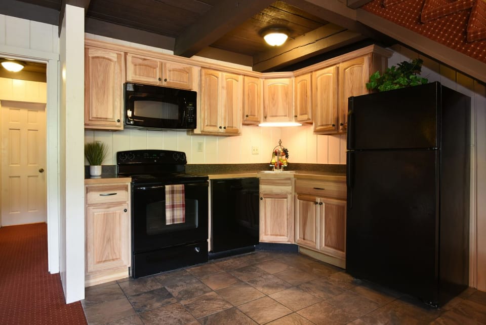 Curb your appetite by cooking a meal in your kitchen.
