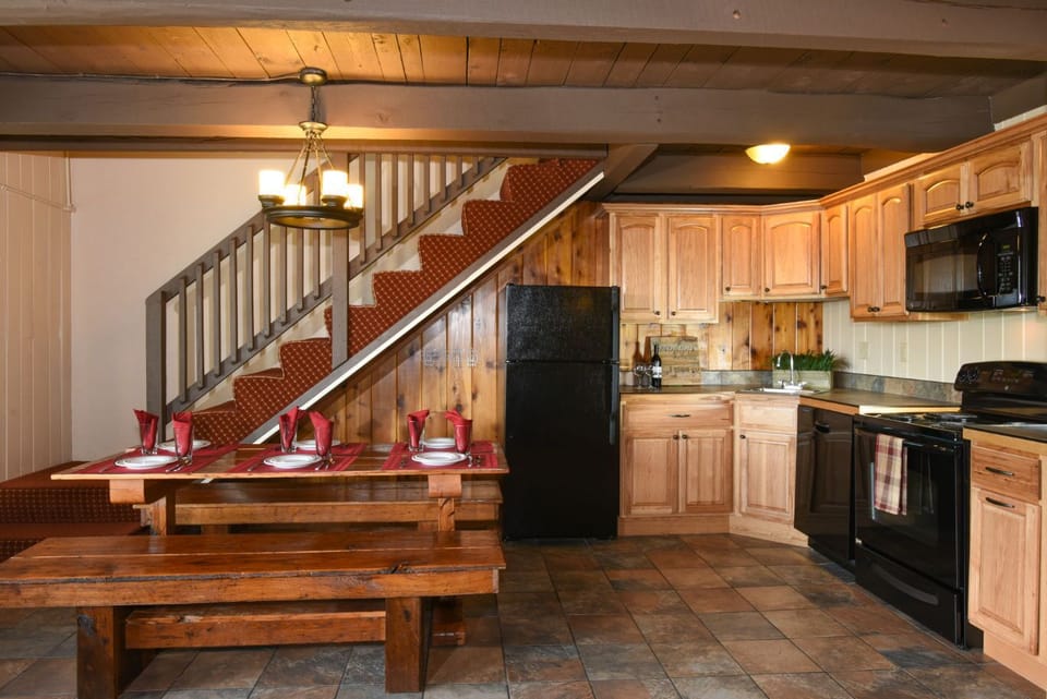 Enjoy the warm and cozy decor.