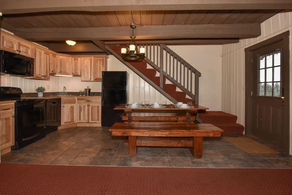 Enjoy the warm and cozy decor.