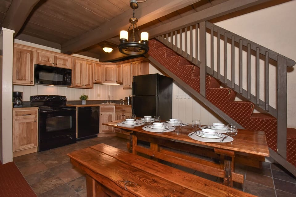 Gather around the table and enjoy delicious meals.