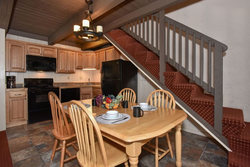Share meals and laughs at the dining table.