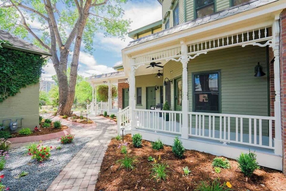 The exterior of the BnB