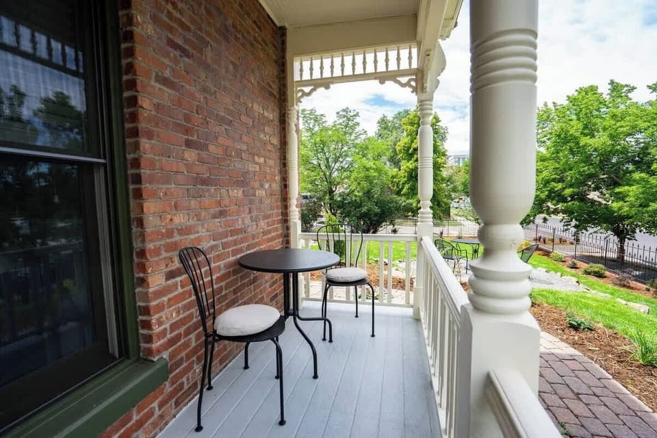 The Charming Cowboy's private patio