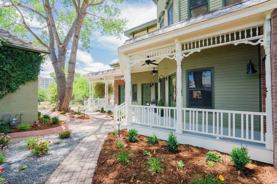 The exterior of the BnB