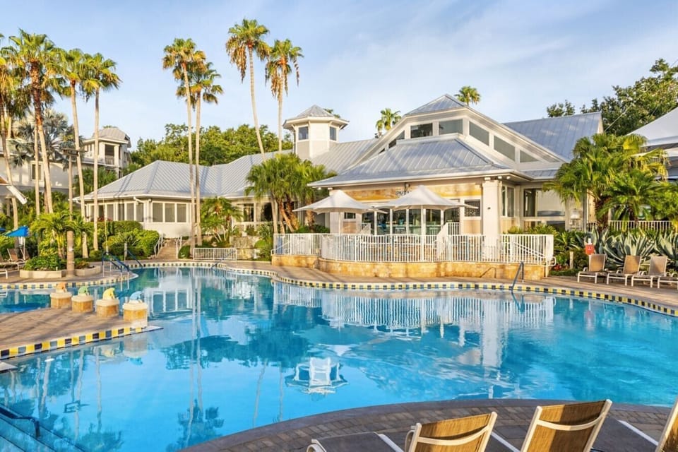 Main Pool and Entertainment area