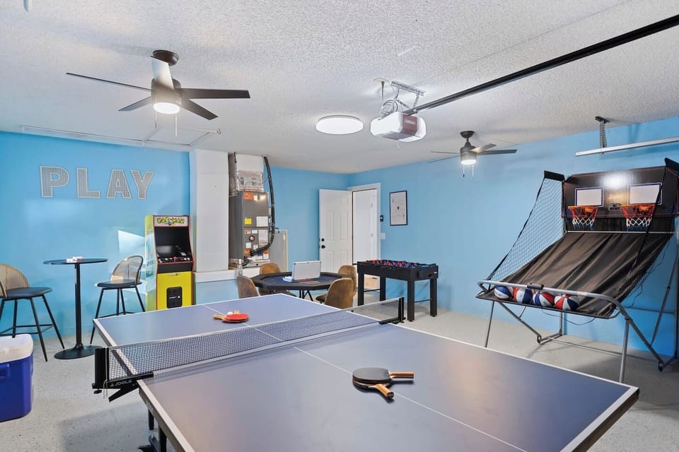 Arcade classics, ping pong battles, the competition roars on after the beach