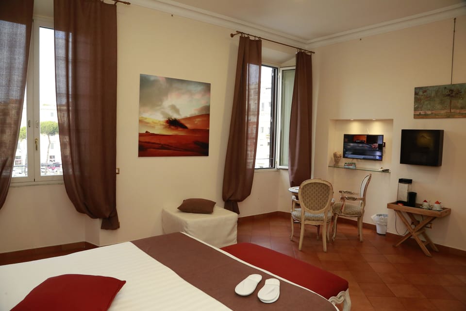 Family Room, City View | Living area | Flat-screen TV