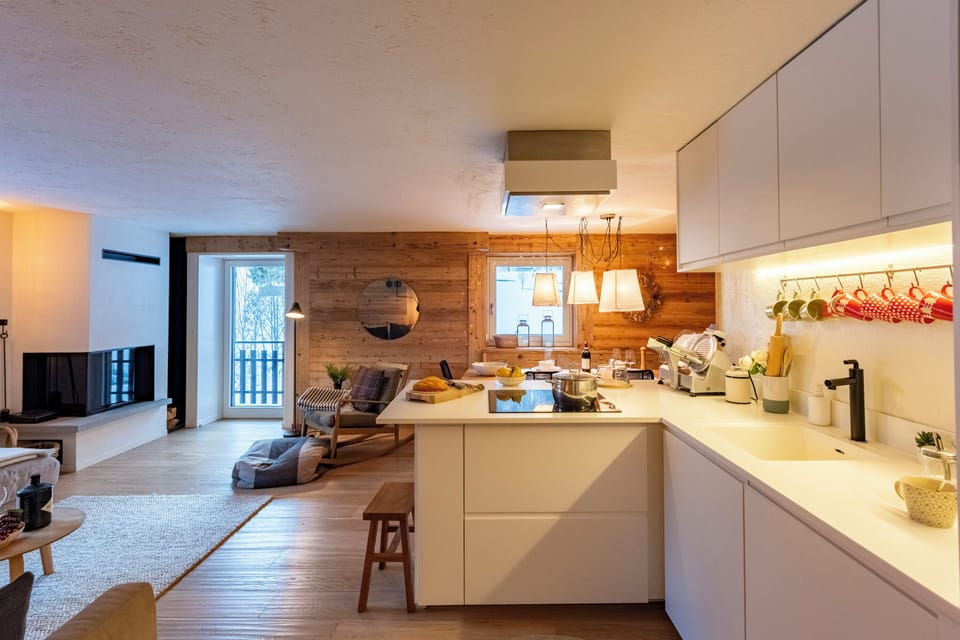 Family Apartment, Multiple Bedrooms (Casa Giardini in Dolonne) | Private kitchenette | Fridge, oven, stovetop, dishwasher