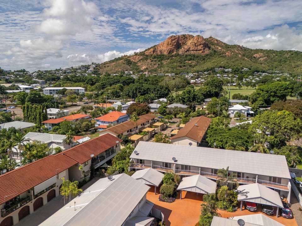 Scenic outlook towards Castle Hill and surrounding Townsville landscapes