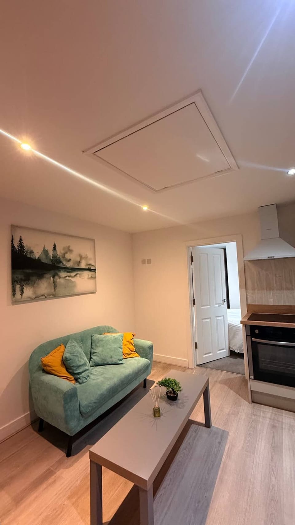 Apartment, 1 Bedroom | Living area