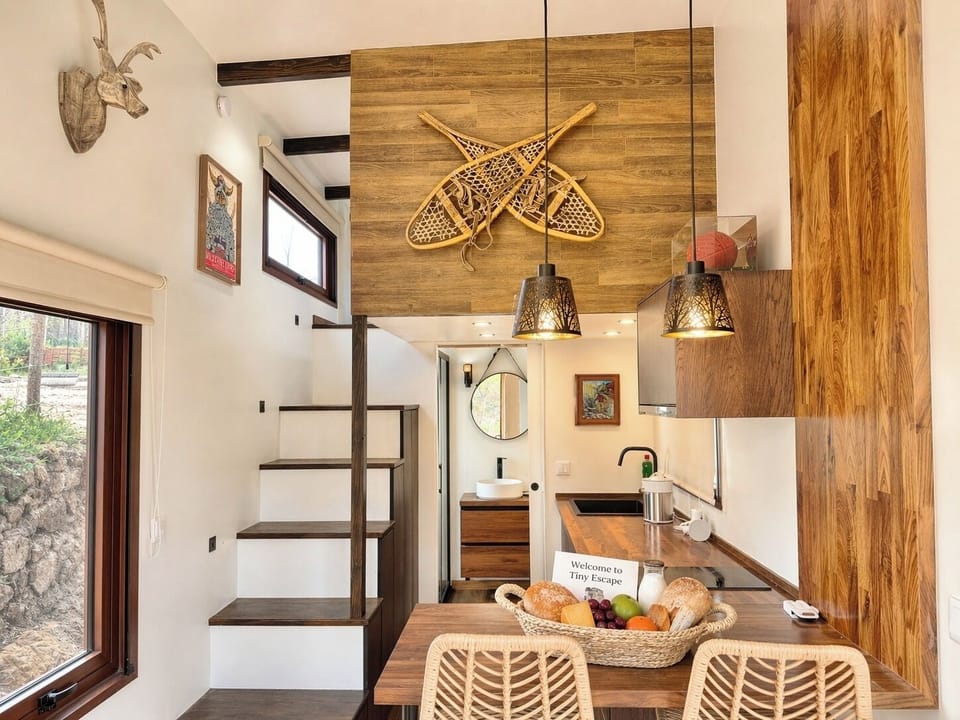Colorado tiny house kitchen