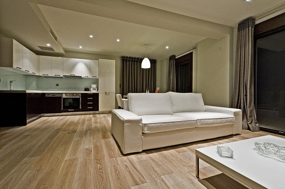 Villa, 2 Bedrooms, Sea View | Living area | Flat-screen TV