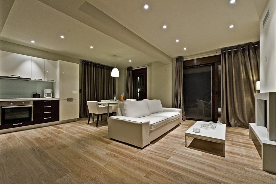 Villa, 2 Bedrooms, Sea View | Living area | Flat-screen TV
